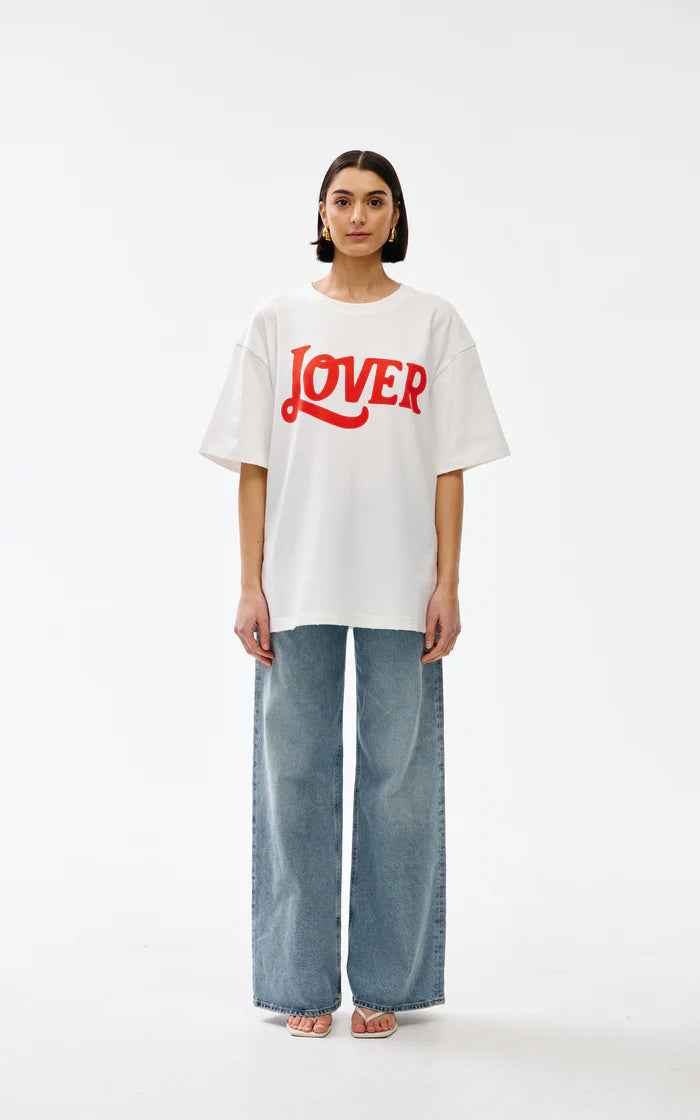 Kinney - Lover Tee in White