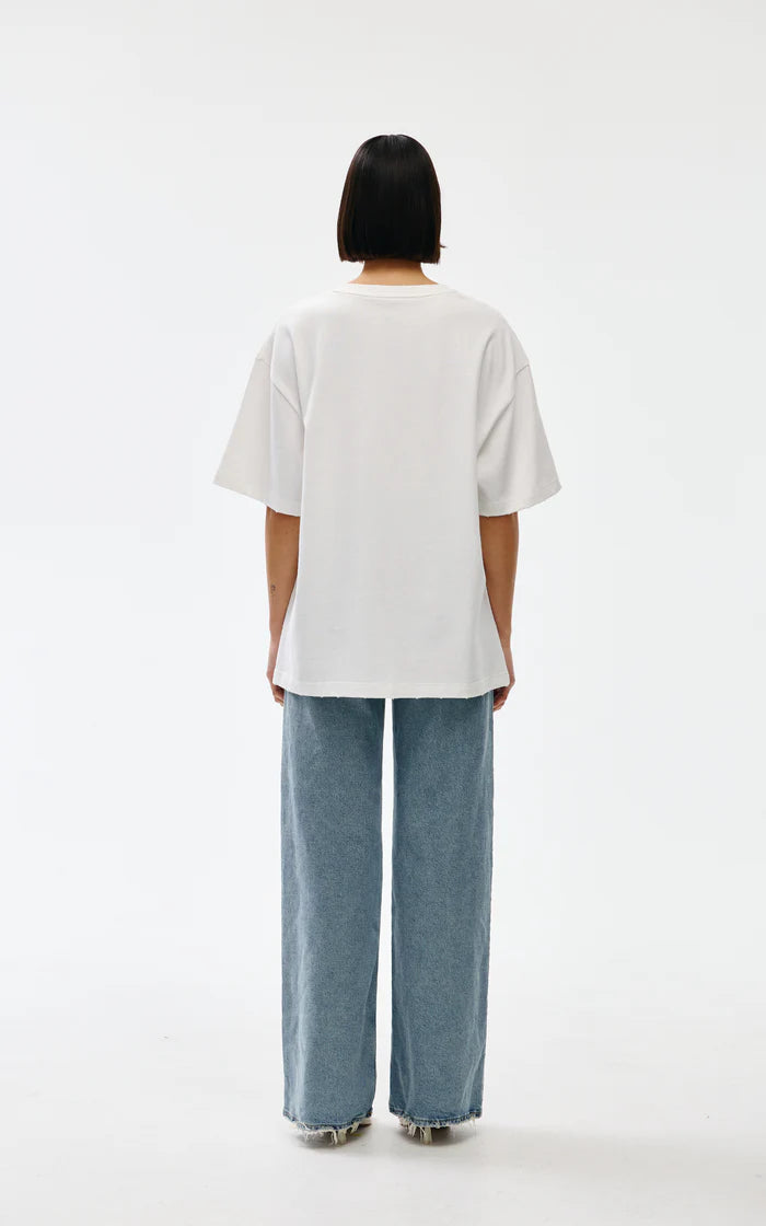 Kinney - Lover Tee in White