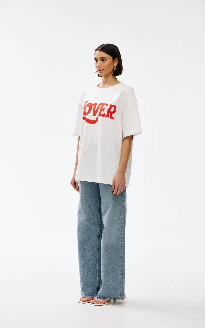 Kinney - Lover Tee in White