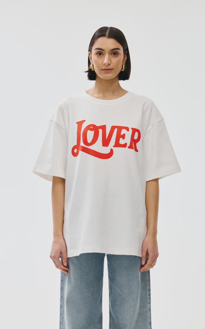 Kinney - Lover Tee in White