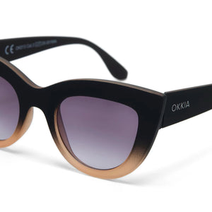 Okkia - Claudia Sunglasses in Black/Rose