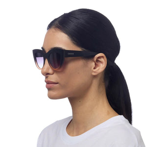 Okkia - Claudia Sunglasses in Black/Rose