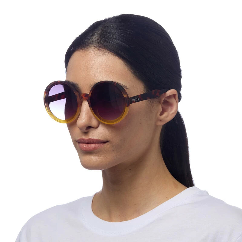 Okkia - Monica Sunglasses in Hav/Yellow