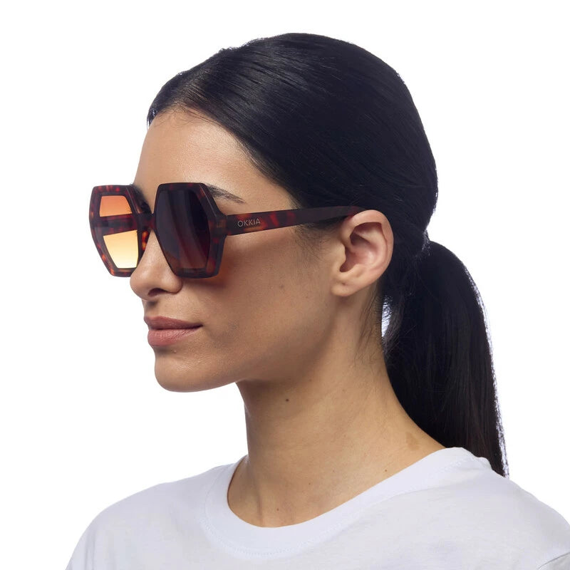 Okkia - Emma Sunglasses in Classic Havana