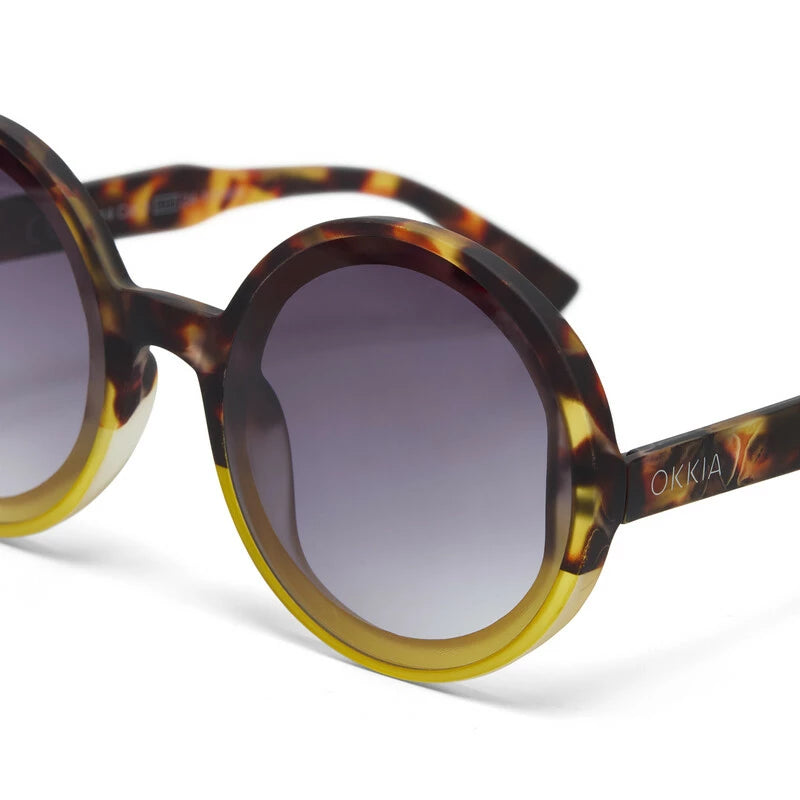 Okkia - Monica Sunglasses in Hav/Yellow