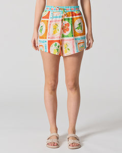 Walnut - Tropez Short in Ciao Sicily