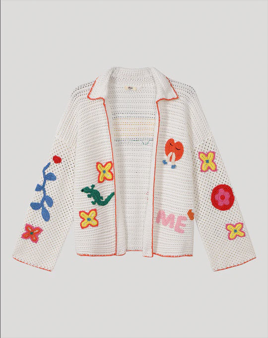 Me369 - Miami Crochet Cardigan