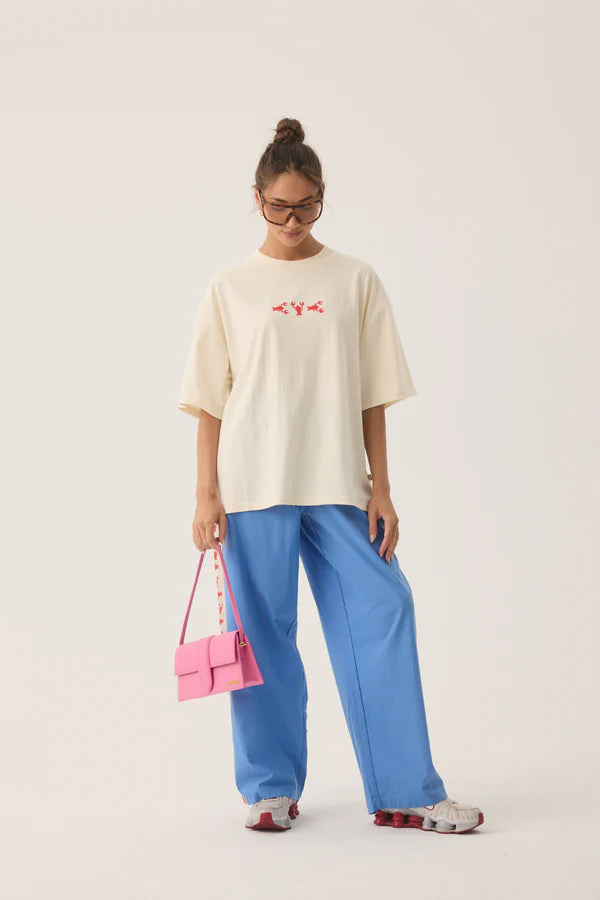 Araminta James - Lobster Tee in Natural