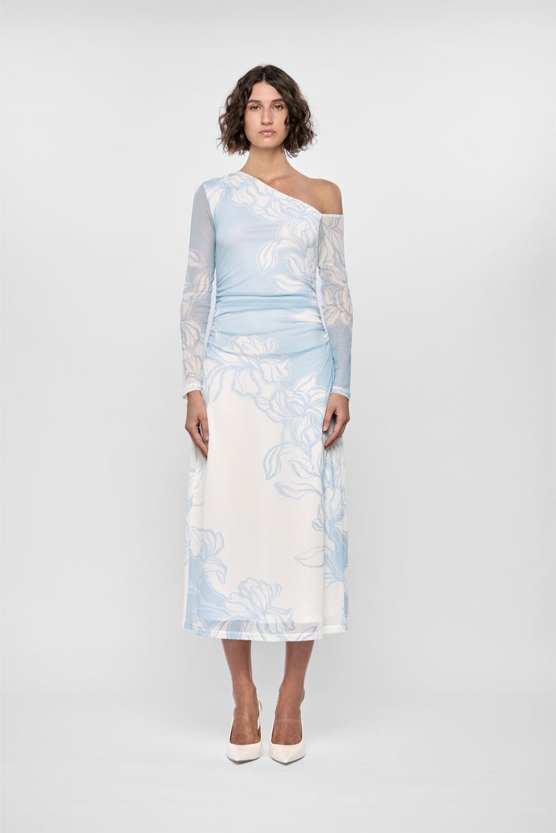 Staple The Label - Aurora Mesh Midi Dress