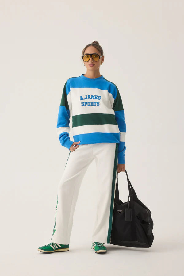 Araminta James - Sports Sweatshirt in Snow