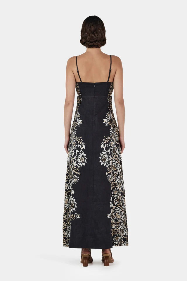 Hansen & Gretel - Alida Maxi Dress in Midnight Bells