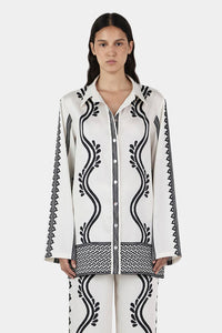 Hansen & Gretel - Allora Shirt in Geo Waves