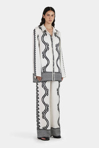Hansen & Gretel - Allora Shirt in Geo Waves