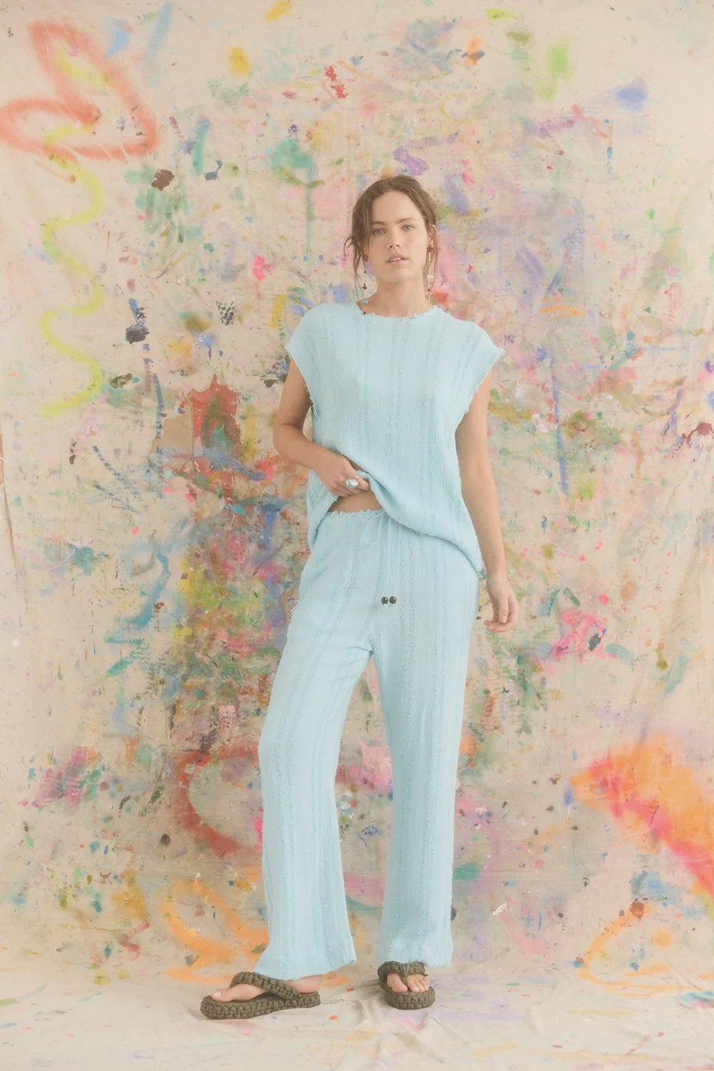 Kinga Csilla - Cora Shyla Pant in Aqua