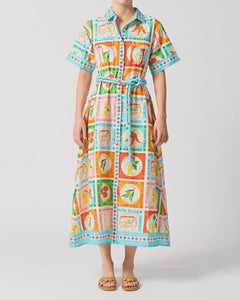 Walnut - Cannes Dress in Ciao  Sicily