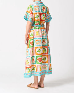 Walnut - Cannes Dress in Ciao  Sicily