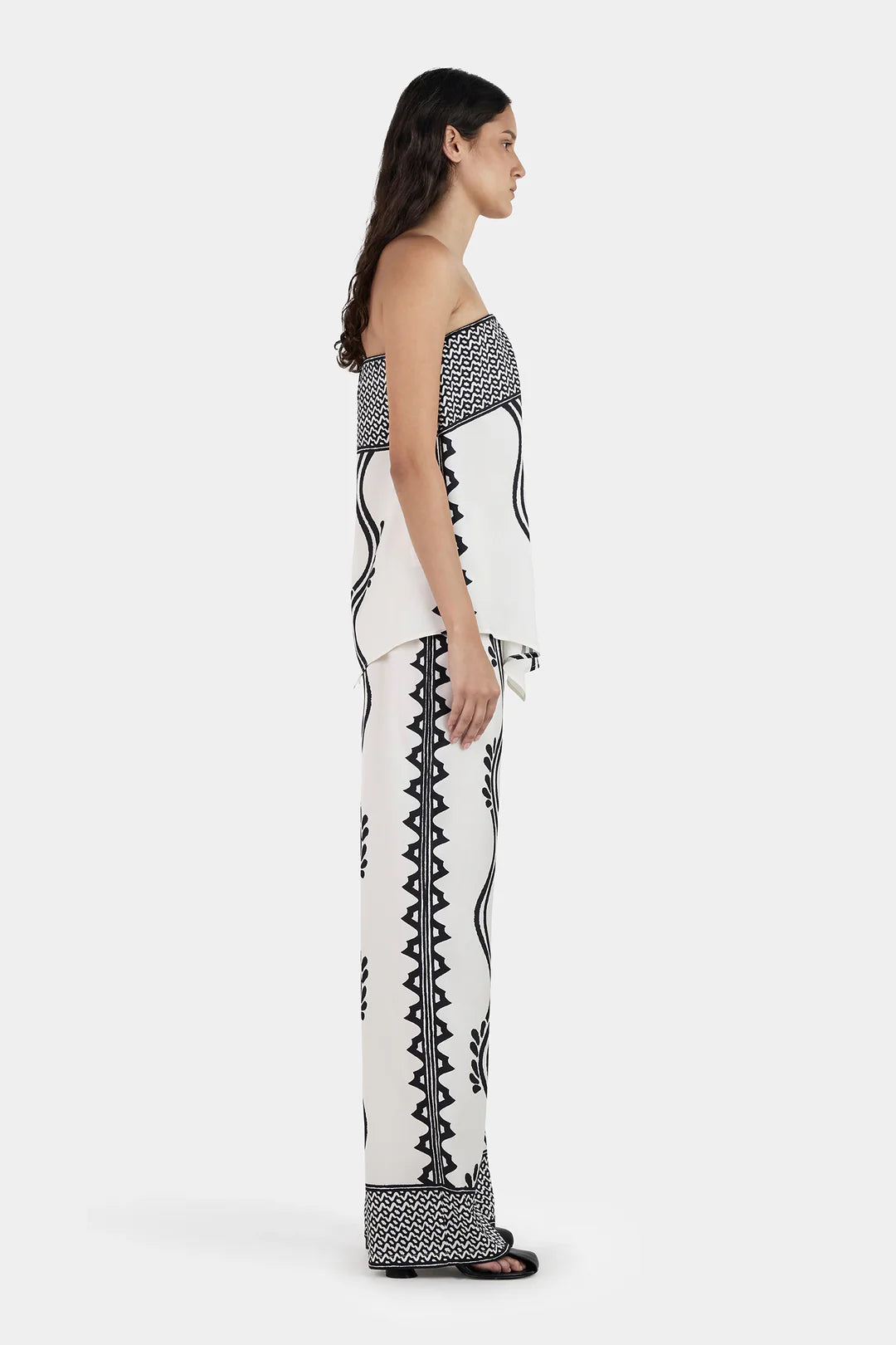 Hansen & Gretel - Franca Bodice in Geo Waves