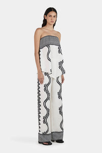 Hansen & Gretel - Franca Bodice in Geo Waves