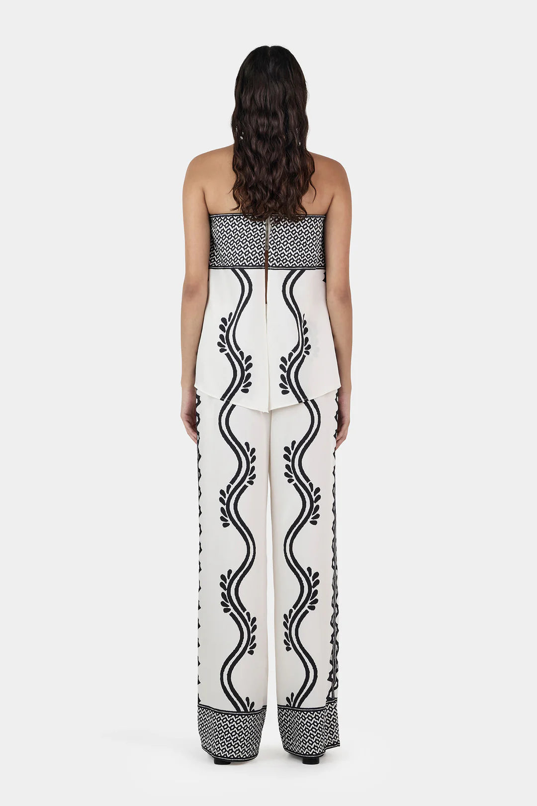 Hansen & Gretel - Franca Bodice in Geo Waves