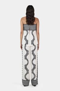 Hansen & Gretel - Franca Bodice in Geo Waves