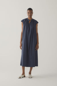 Foemina - Hunter Dress in Navy Poplin