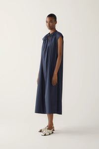 Foemina - Hunter Dress in Navy Poplin