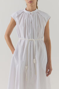 Foemina - Feather Belt in White