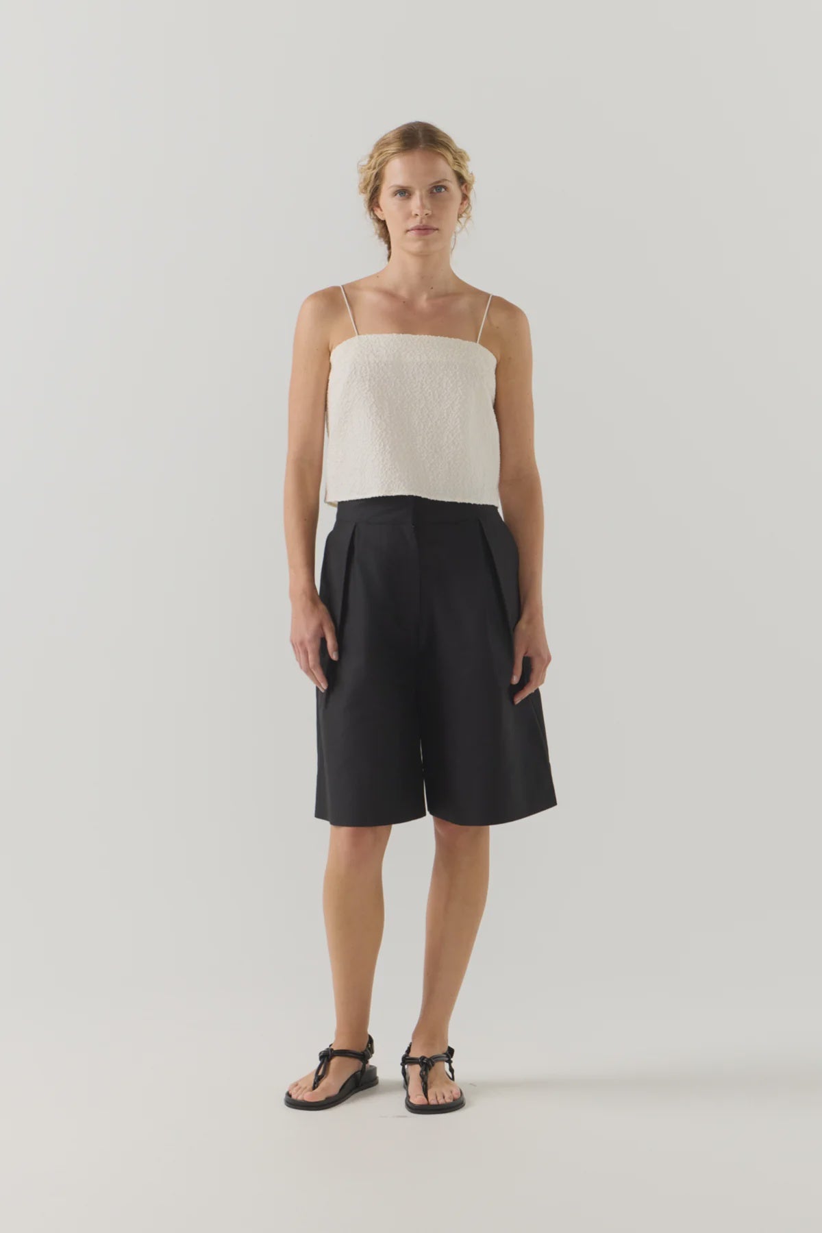 Foemina - Nadine Short in Black