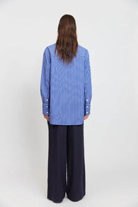 Mael - Florence Shirt in Blue/White