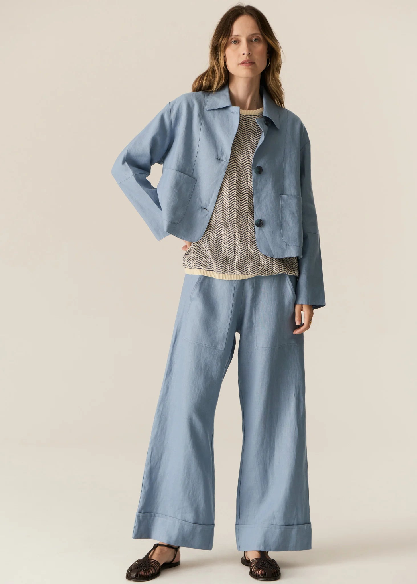 POL - Saga Jacket in Blue