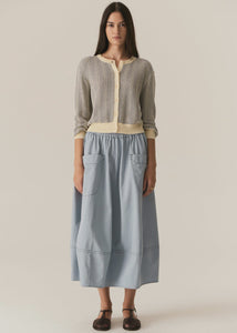 POL - Jules Cardigan in Blue/Ivory