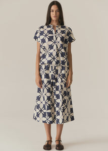 POL - Turin Shirt with Cord in Blue Turin
