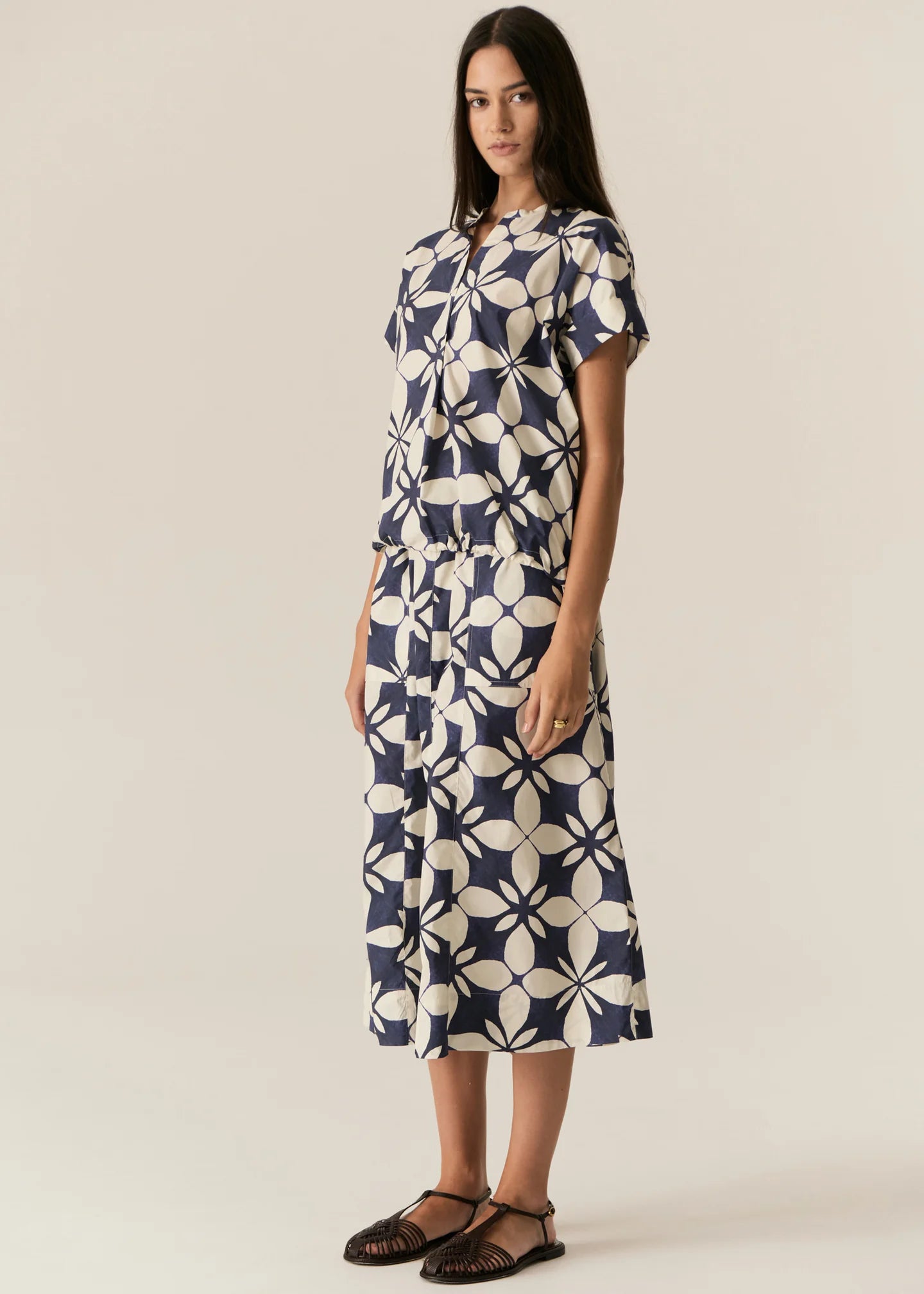 POL - Turin Shirt with Cord in Blue Turin