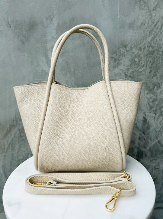 Studio Zee - Krista Bag in Cream Leather