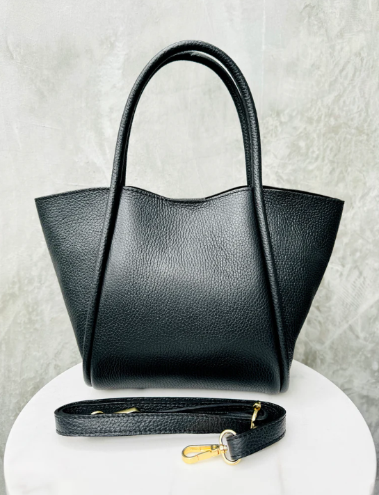 Studio Zee - Krista Bag in Black Leather