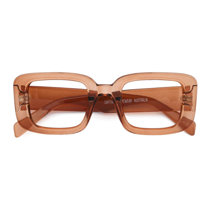 Captivated Soul - Shilla Reading Glass in Brown