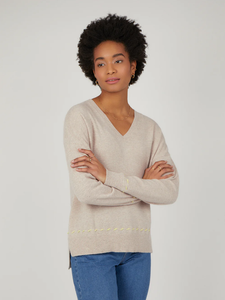 Cocoa Cashmere - Calynn Jumper Natural Taupe
