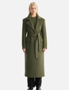 Ena Pelly - Madison Wool Coat in Forest