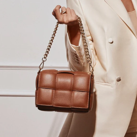 Vestirsi - Margot Leather Bag in Chestnut
