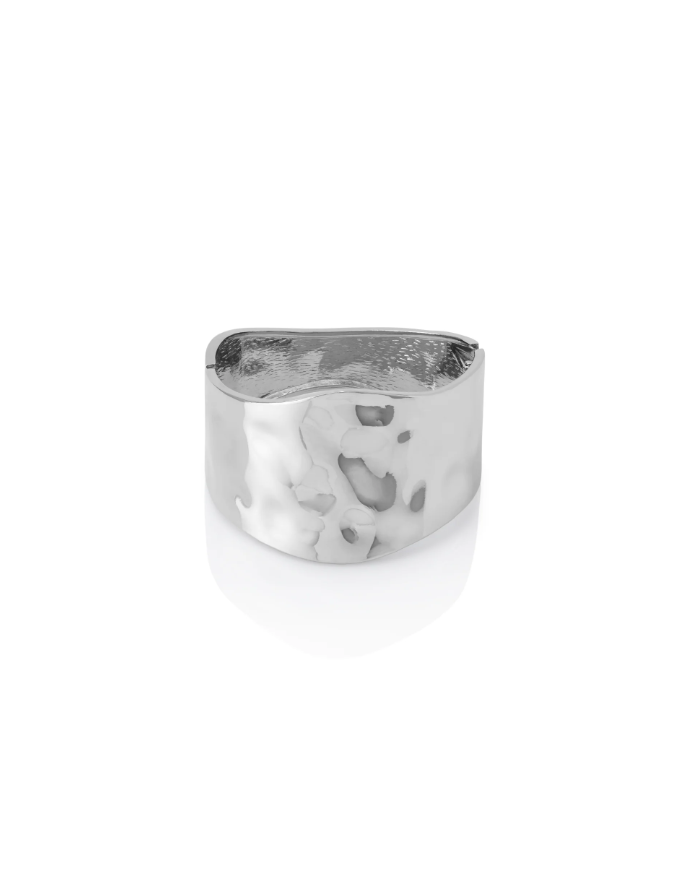 Noah The Label - Ripple Bangle in Silver