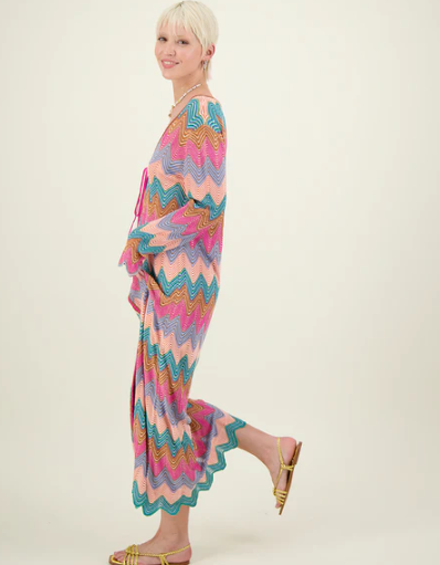 Me369 - Arya Chevron Maxi Dress