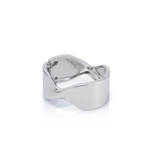 Noah The Label - Twist Bangle in Silver