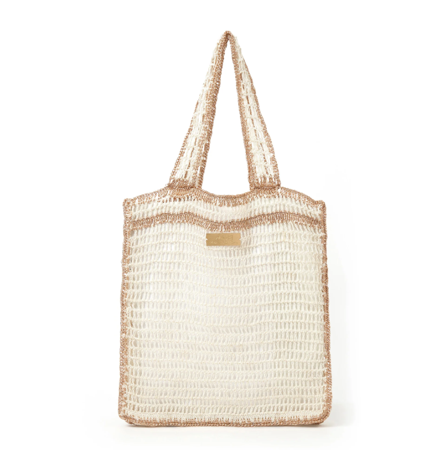 Arms of Eve - Lani Beach Bag in Pearl