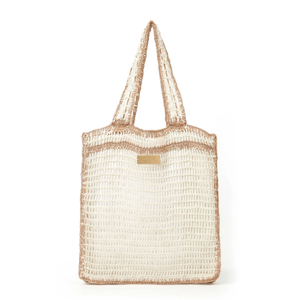 Arms of Eve - Lani Beach Bag in Pearl