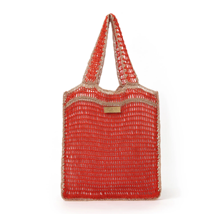 Arms of Eve -Lani Beach Bag in Red Apple