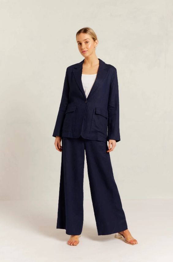 Alessandra - Devon Blazer in Navy