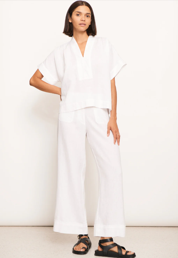 POL - Joss Pant in White