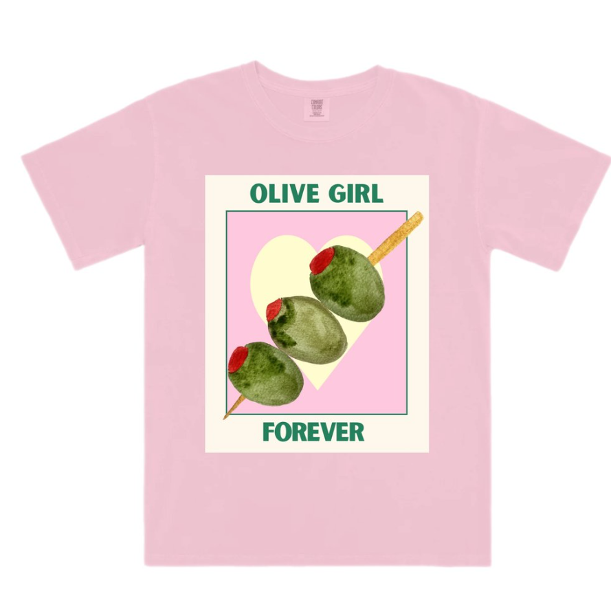 Maku - Olive Girl Tee in Pink