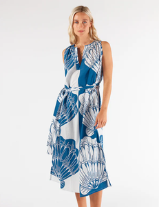 Itami - Conchas Dress in Blue