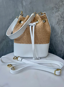 Studio Zee - Sofia Bucket Bag in White